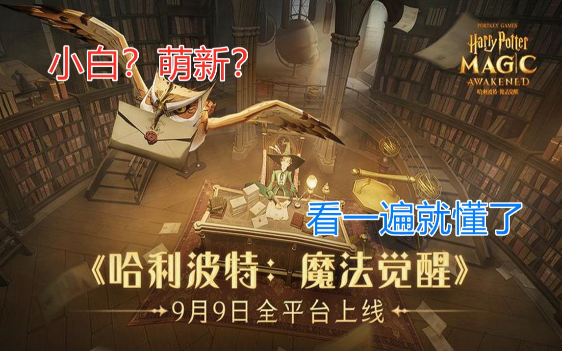 [图]【哈利波特魔法觉醒】新生入学必看：10分钟新手攻略