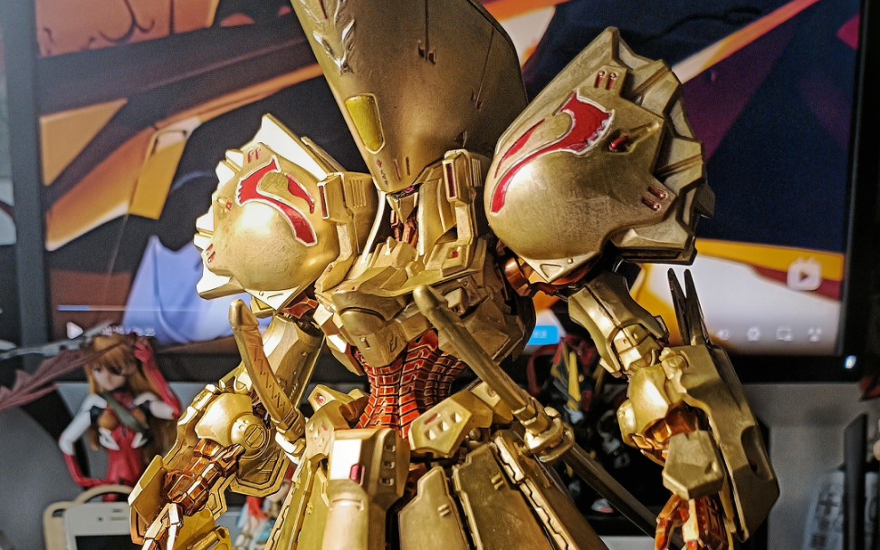 1/100五星物语天照帝,手涂制作展示.