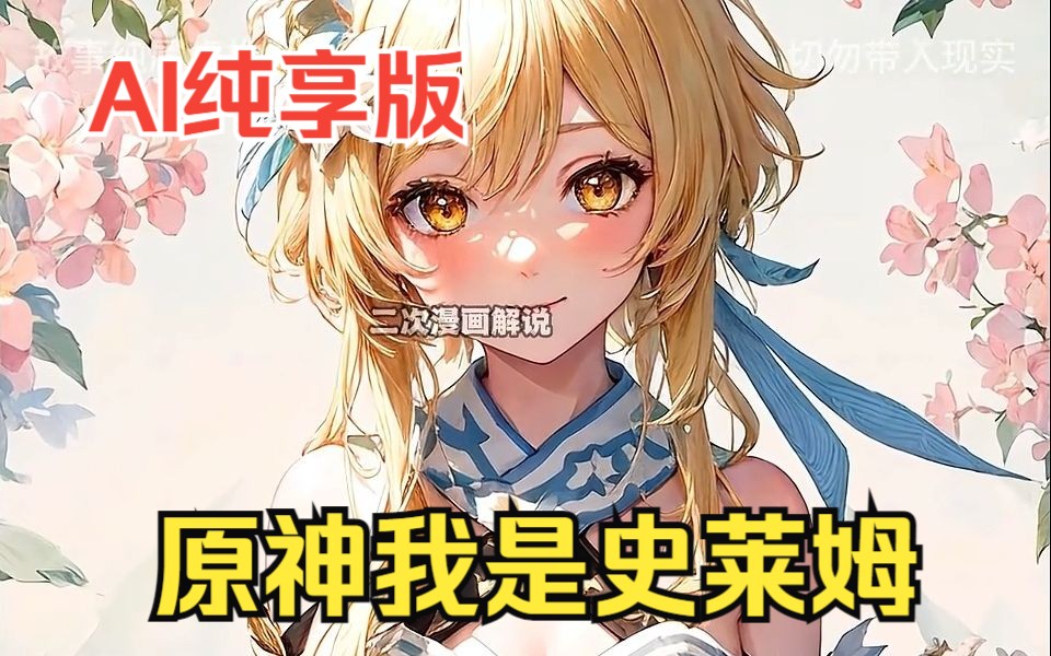 全程一口气看完同人爽文【原神我是史莱姆】AI纯享版!哔哩哔哩bilibili