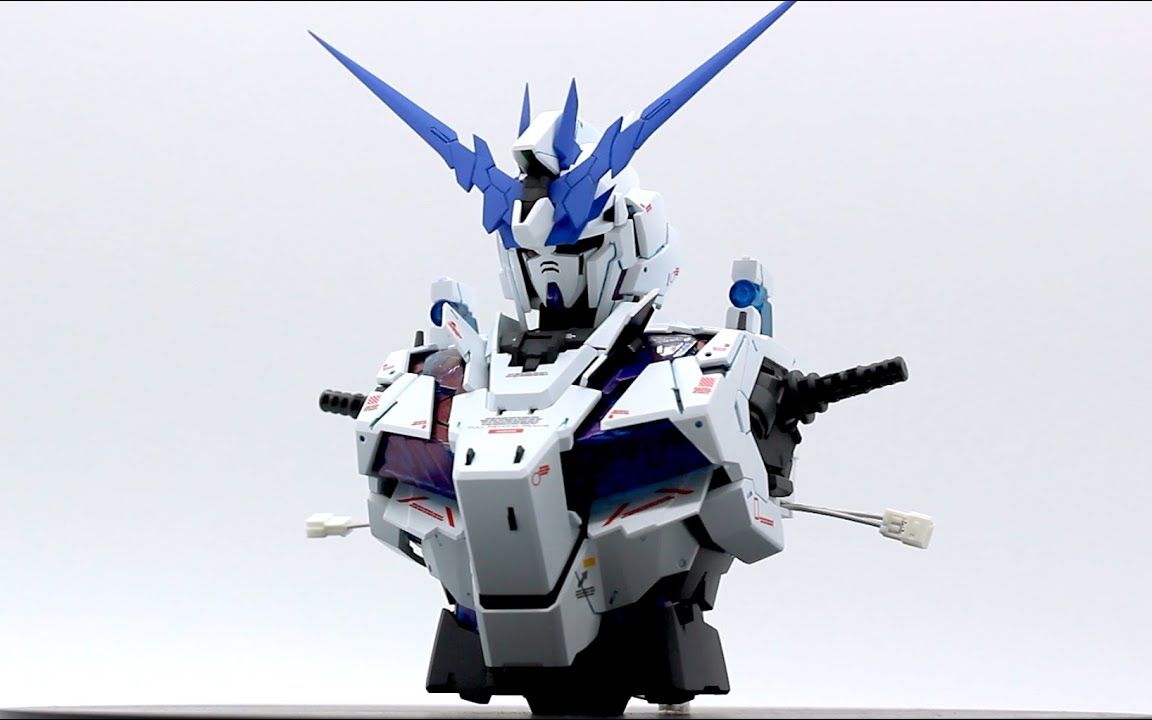 pg完美神圣独角兽高达part1胸部头部by和也工房