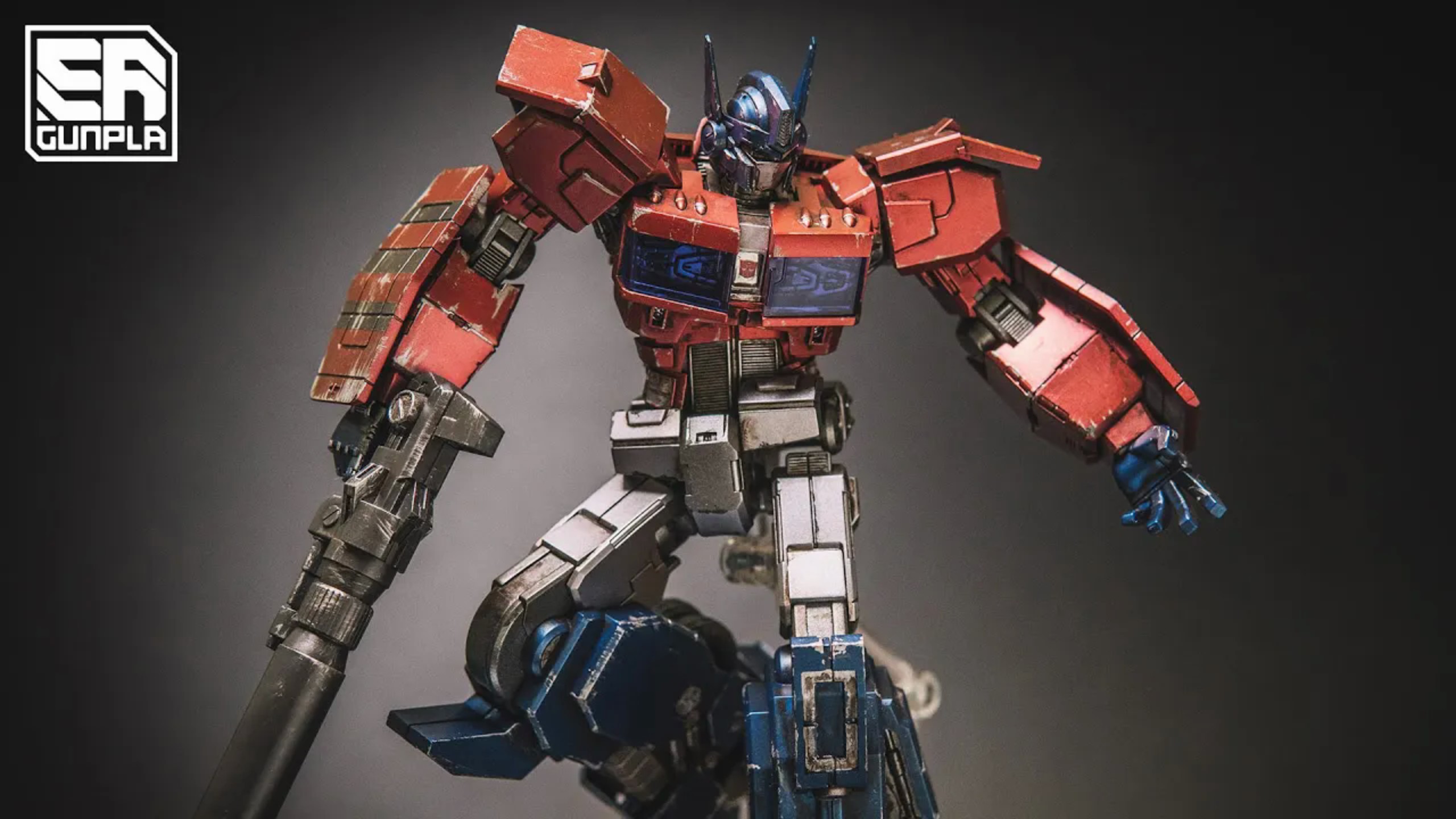 idw擎天柱风雷模型涂装optimus prime flame toys custom