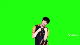 宠爱跳舞绿幕素材