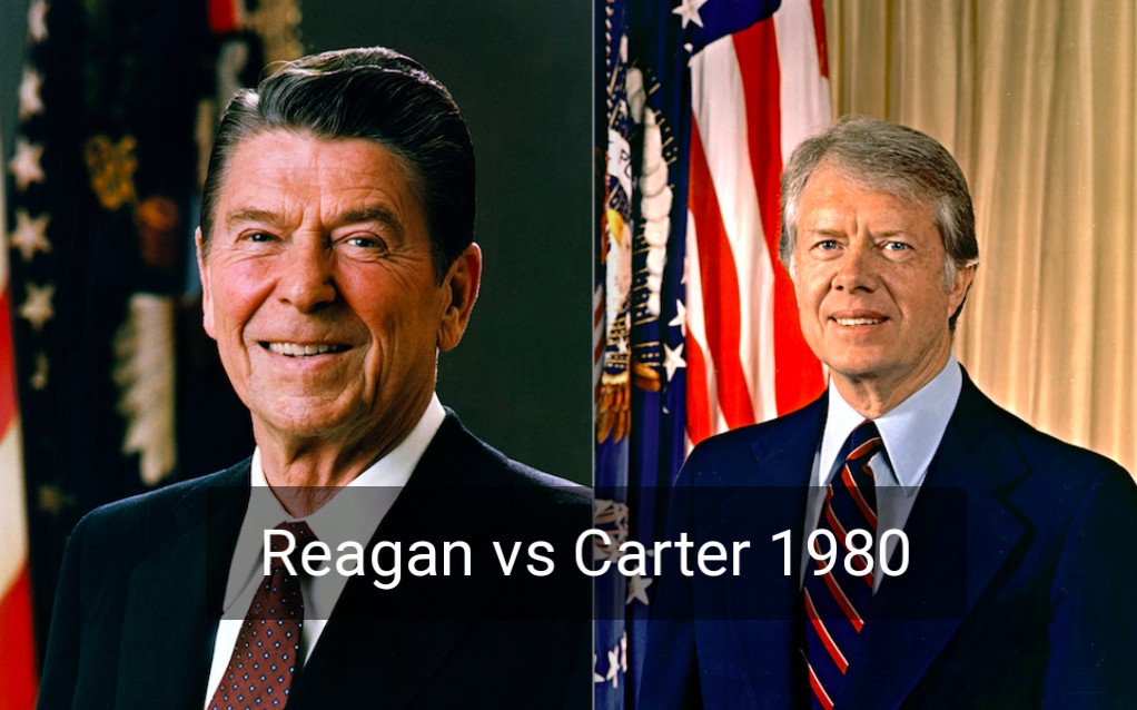 【中英字幕】里根和卡特的总统候选人辩论 Governor Reagan and President Jimmy Carter - 10/28 ...
