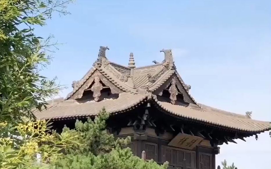 大同华严寺,辽金时代保存至今的建筑,宏伟壮观!