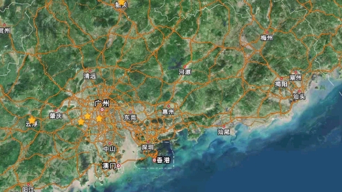 我哭死 高德地图 广东其他地方都有卫星地图就这三个县没有卫星地图哔哩哔哩bilibili