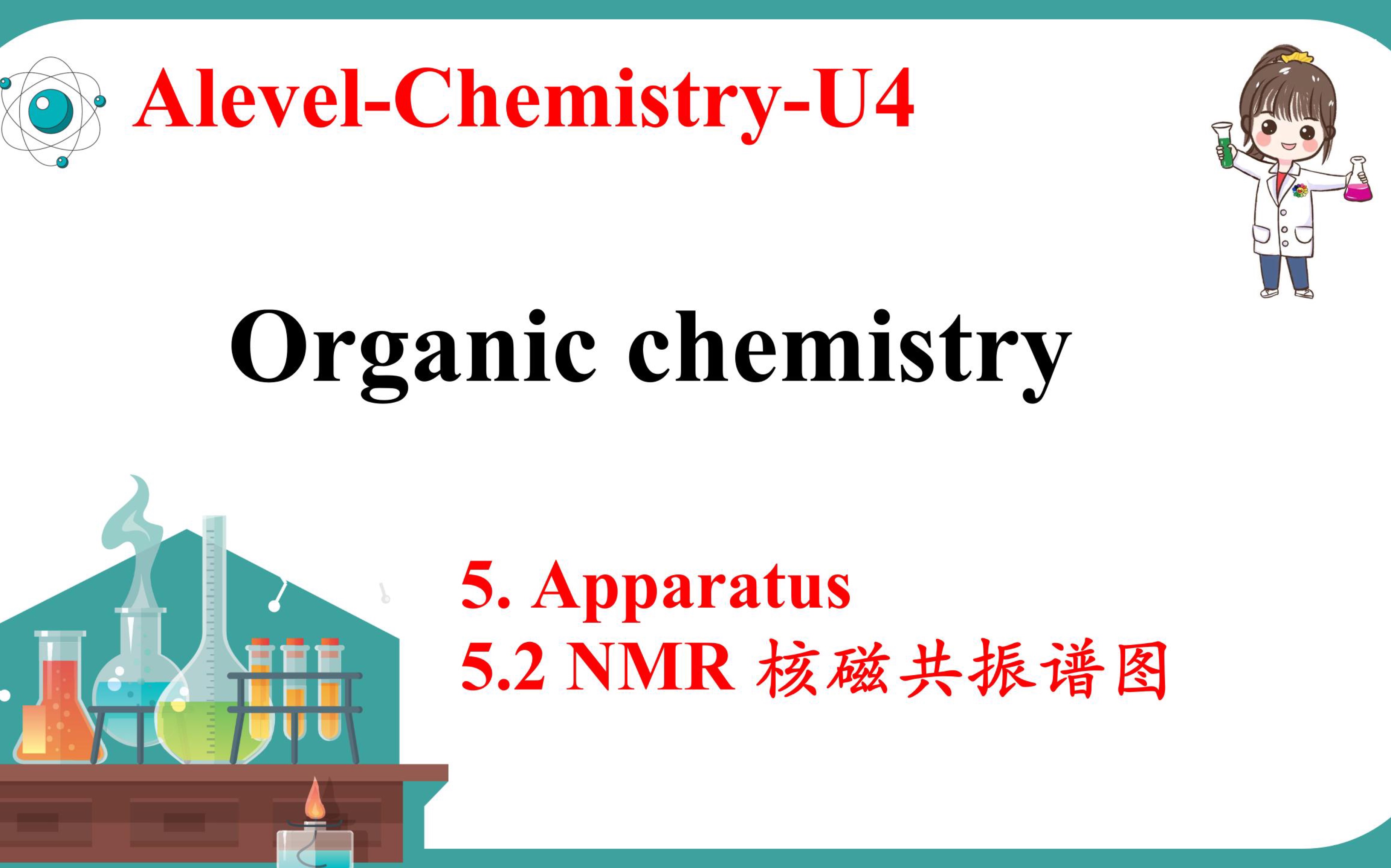 【U431】organic NMR核磁共振谱图哔哩哔哩bilibili