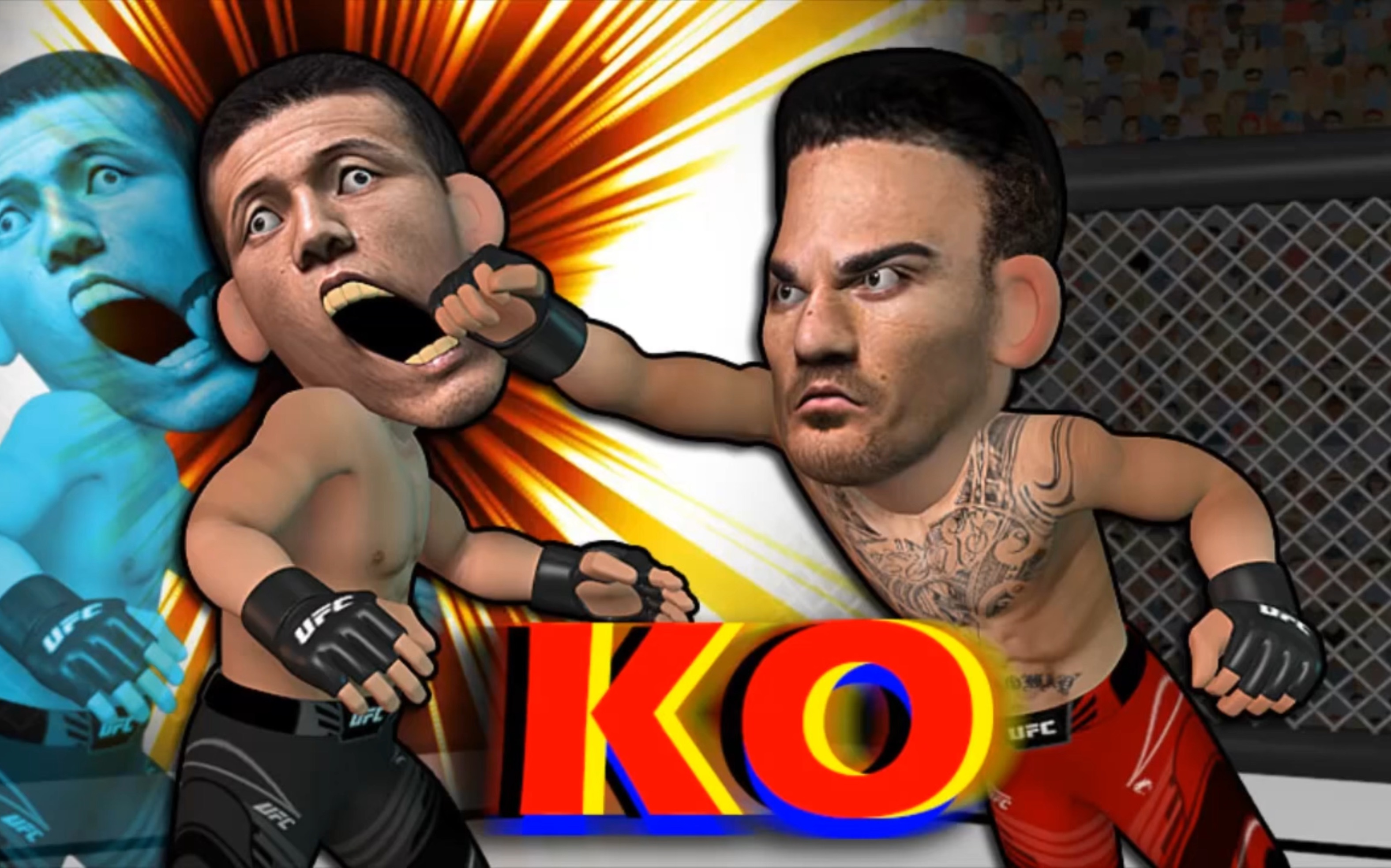 【双语】ufc小动画|天佑霍乐威ko韩国僵尸