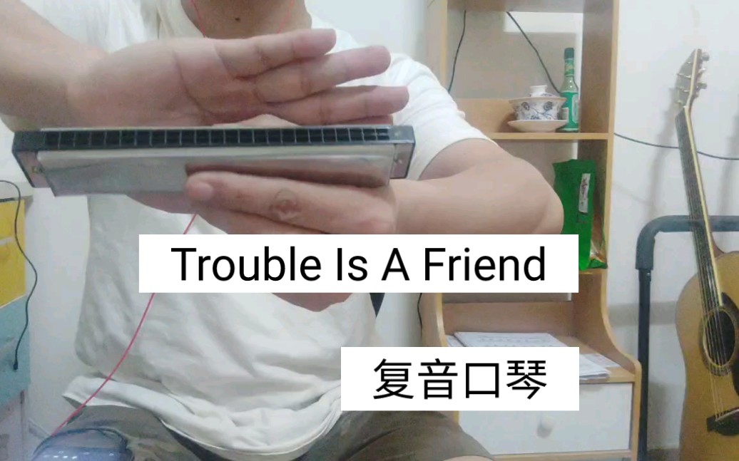 [图]troubleb is a friend《麻烦是朋友》 口琴独奏 复音口琴