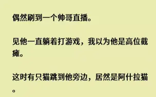 Скачать видео: (完结文)偶然刷到一个帅哥直播。见他一直躺着打游戏，我以为他是高位截瘫。这时有只...