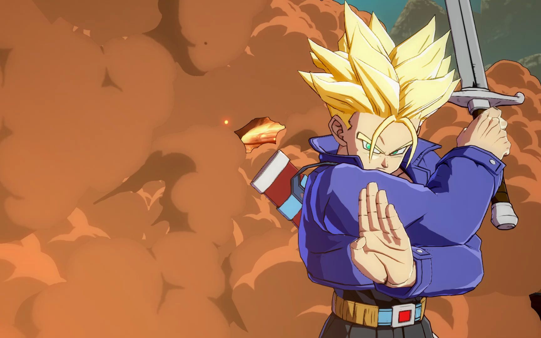 【龙珠斗士z彩蛋系列】特兰克斯vs佛利萨