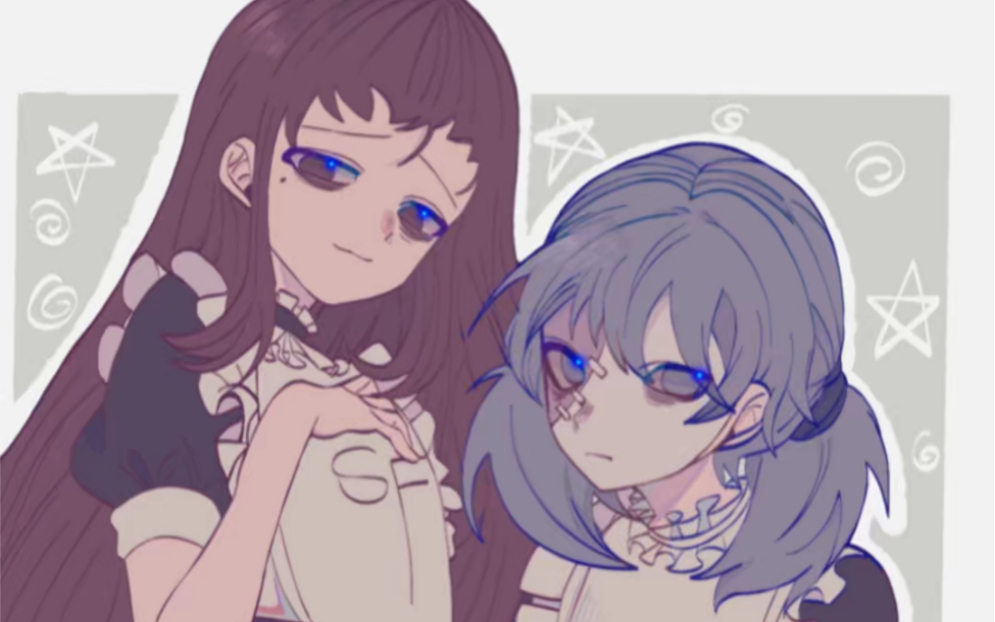 【绘画过程/摸鱼】larry&sally