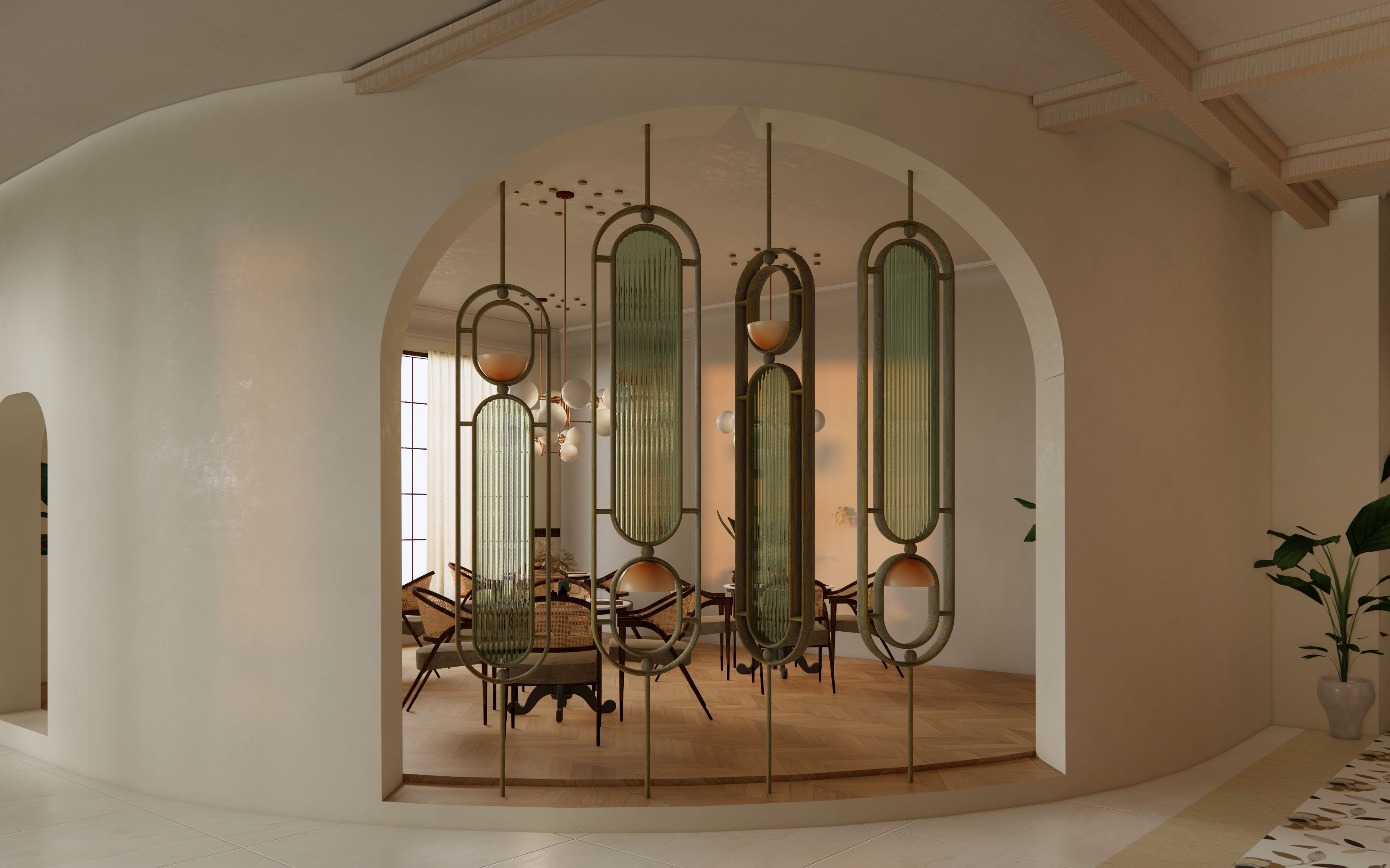 梅子黄时——自然主题南洋风茶餐厅设计