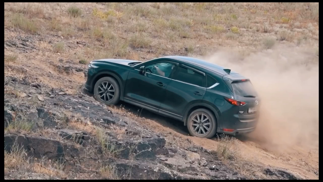 马自达cx5越野脱困测试还是很牛的赞!