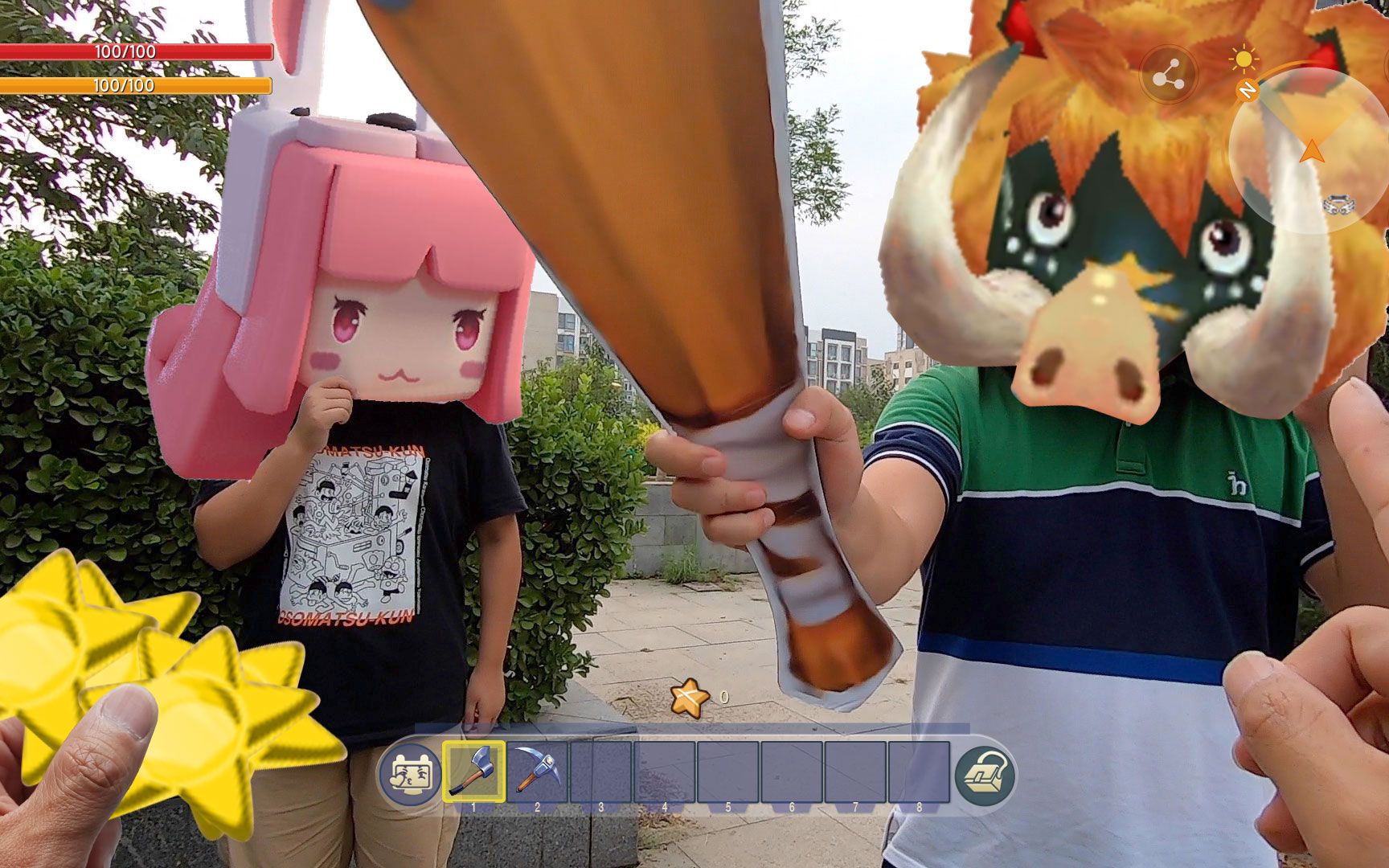 【七宝】迷你世界真人版:七宝又让迷斯拉给忽悠了_哔哩哔哩bilibili