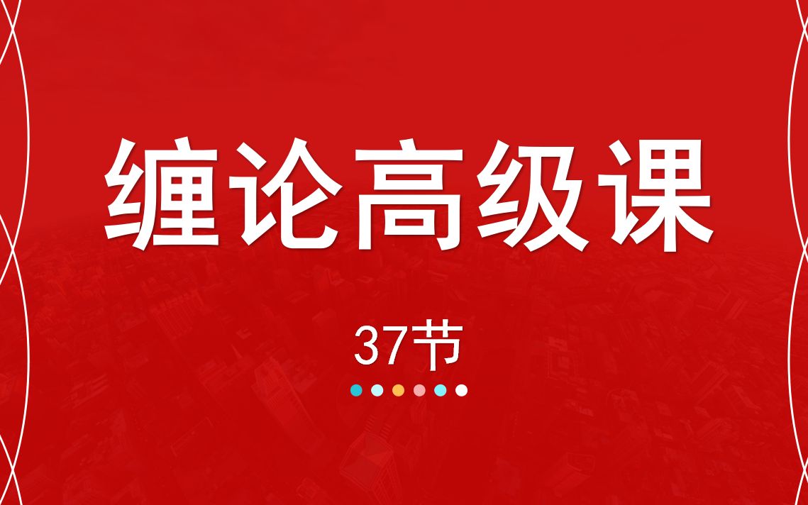 [图]36嘉可能缠论：缠中说禅108课高级教程《 意外效果》股市缠论技术课 股票期货外汇数字货币分析技术 A股公开课