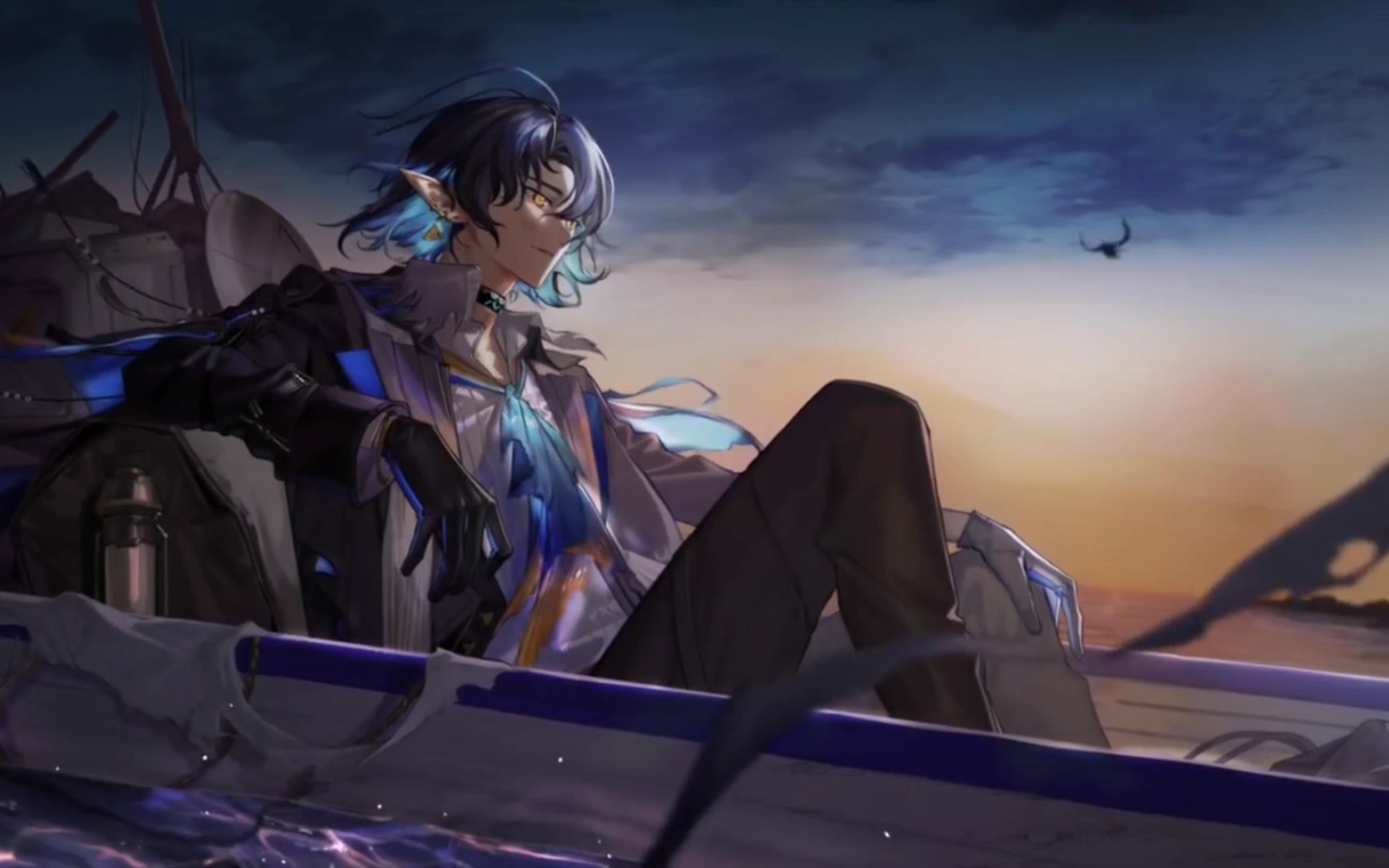 明日方舟流明角色曲bluish light翻唱!