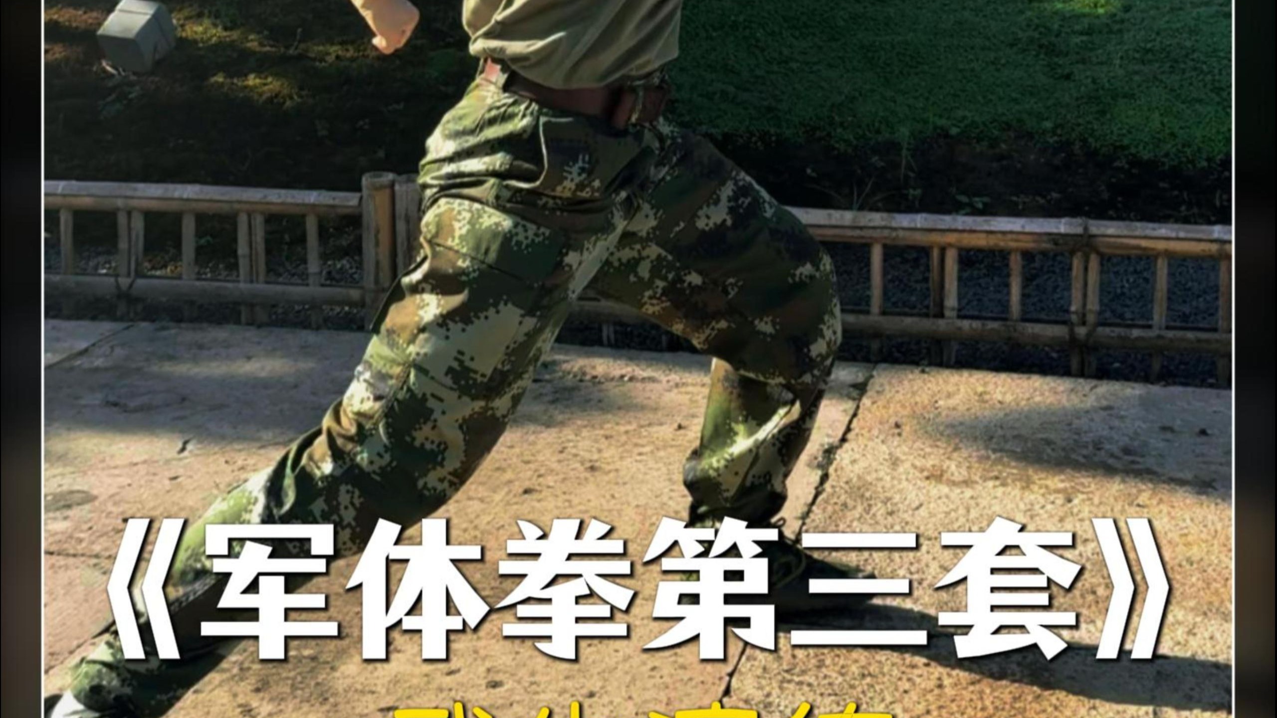军体拳第三套