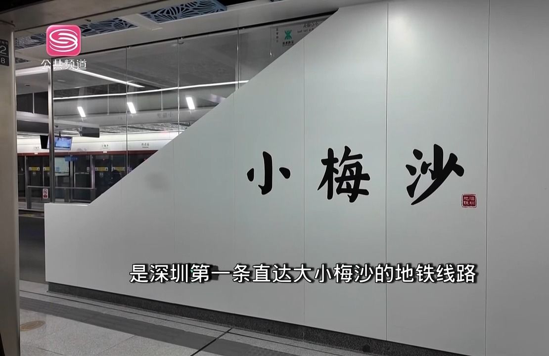 【深圳粤语新闻】“山海专列”8号线二期今日正式通车 坐地铁直达大小梅沙哔哩哔哩bilibili