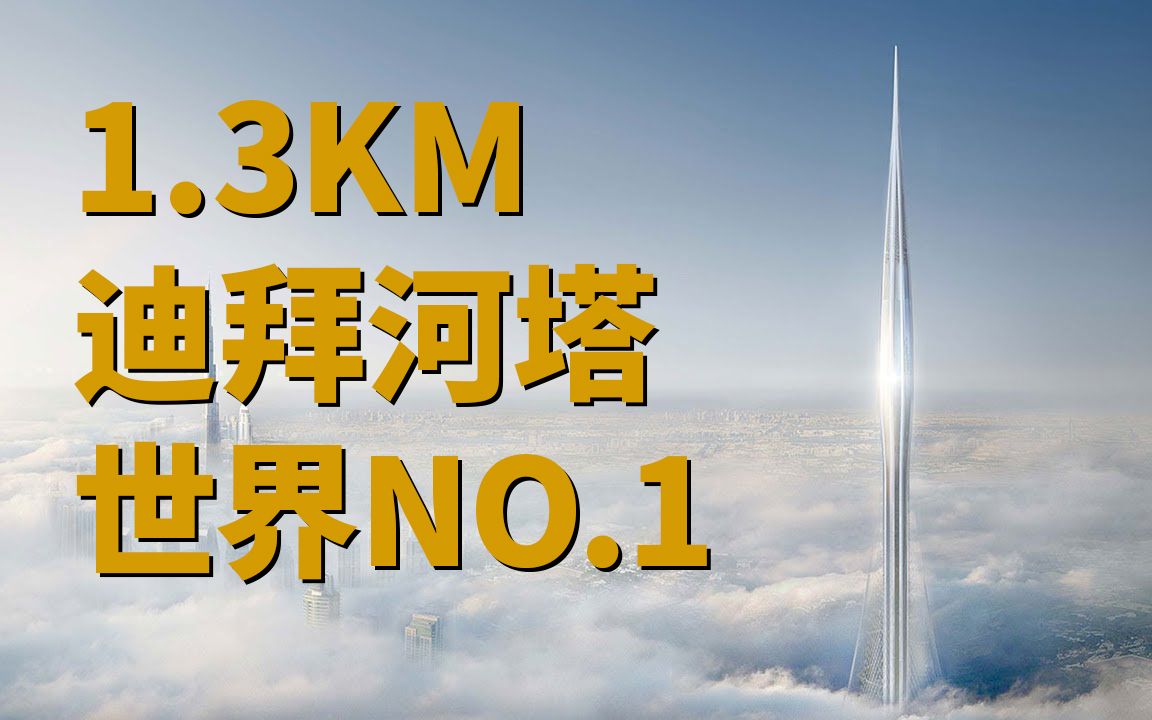 【小教室翻译】1.3千米迪拜河塔:建造世界上最高的建筑哔哩哔哩bilibili