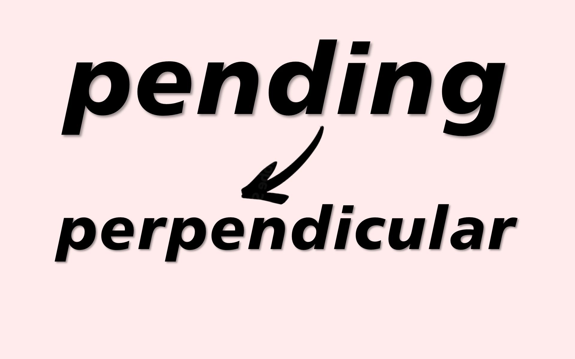 词根pend: 从pending到perpendicular, 从{依靠}到{垂直}哔哩哔哩bilibili