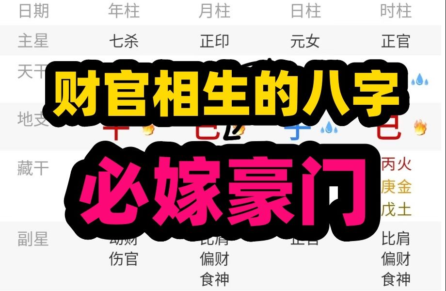 财官相生,必嫁豪门,有这些特征,正缘来了挡都挡不住!哔哩哔哩bilibili