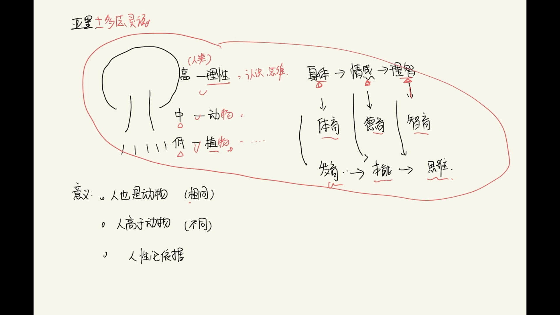 [图]记录学习知识点-外教史-亚里士多德-灵魂论