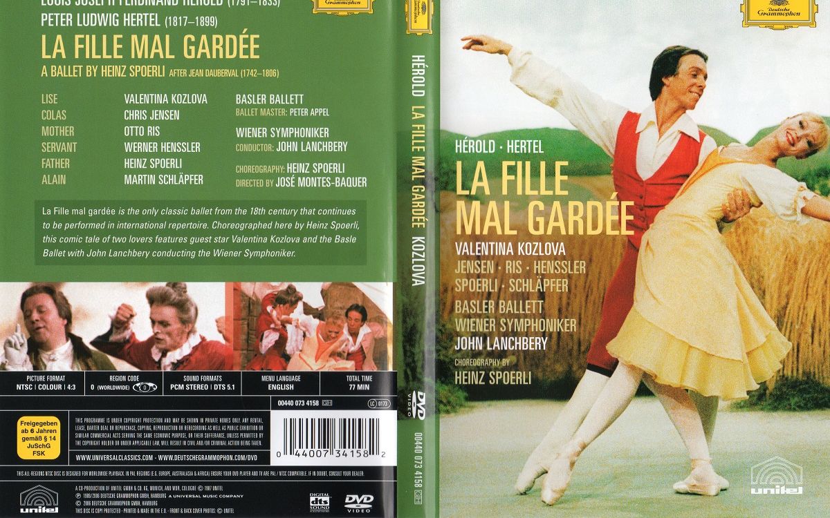 [图]芭蕾 La Fille Mal Gardee 1987