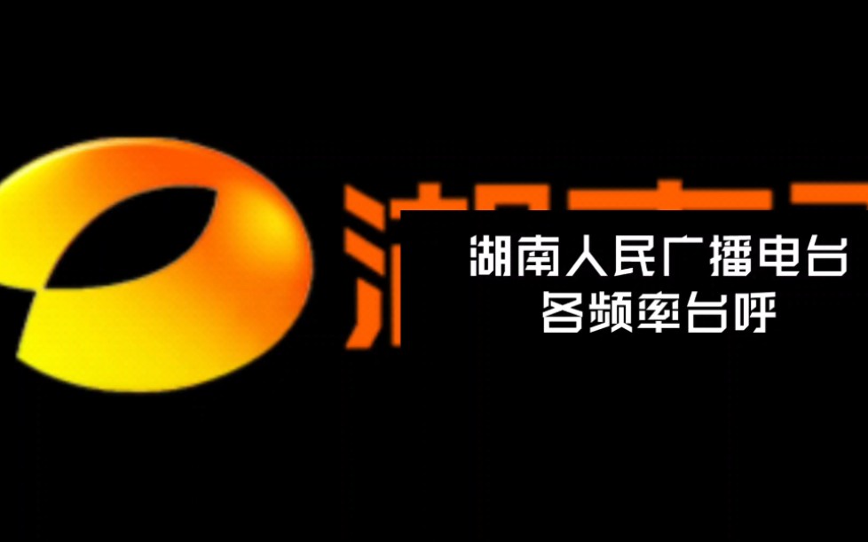 湖南人民广播电台各频率台呼哔哩哔哩bilibili