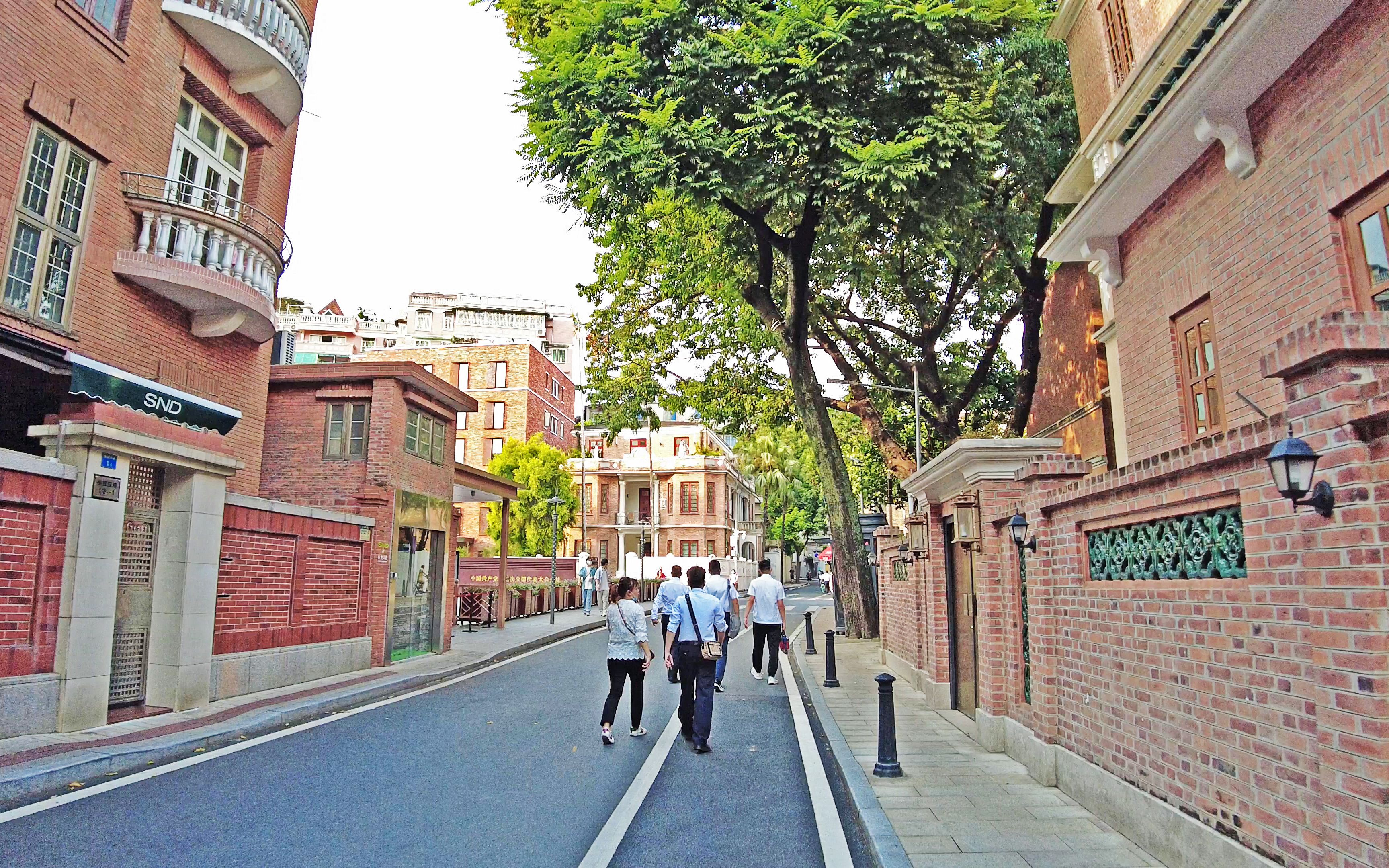 漫游广州老城住宅区东山口-文青爱逛的历史文化胜地 |4k中国