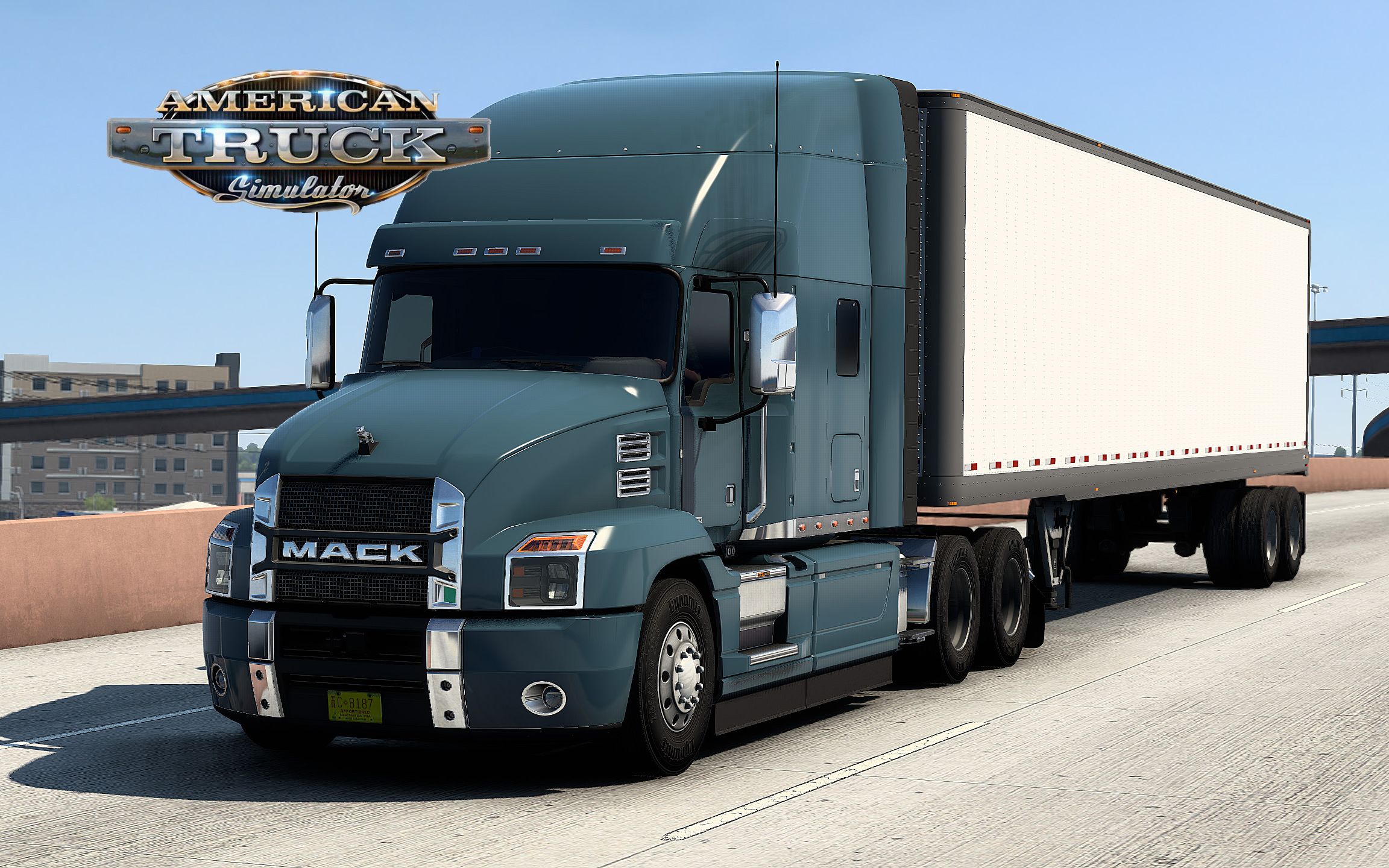 美国卡车模拟:与ai想到一块去了 2022234