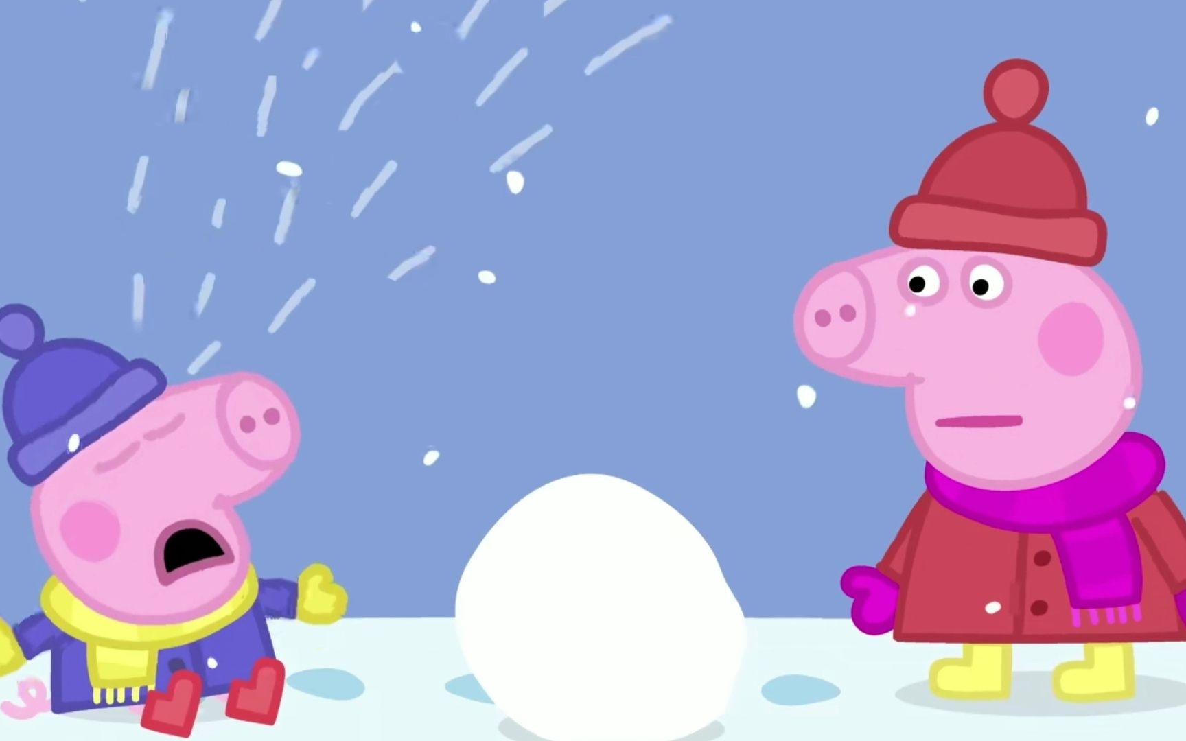 谁不喜欢看小奶音乔治哭泣呢