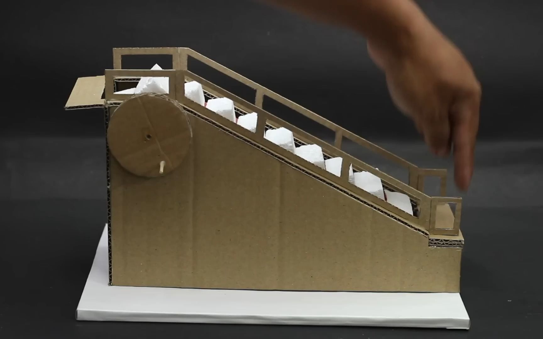 【手工】自动扶梯工作模型