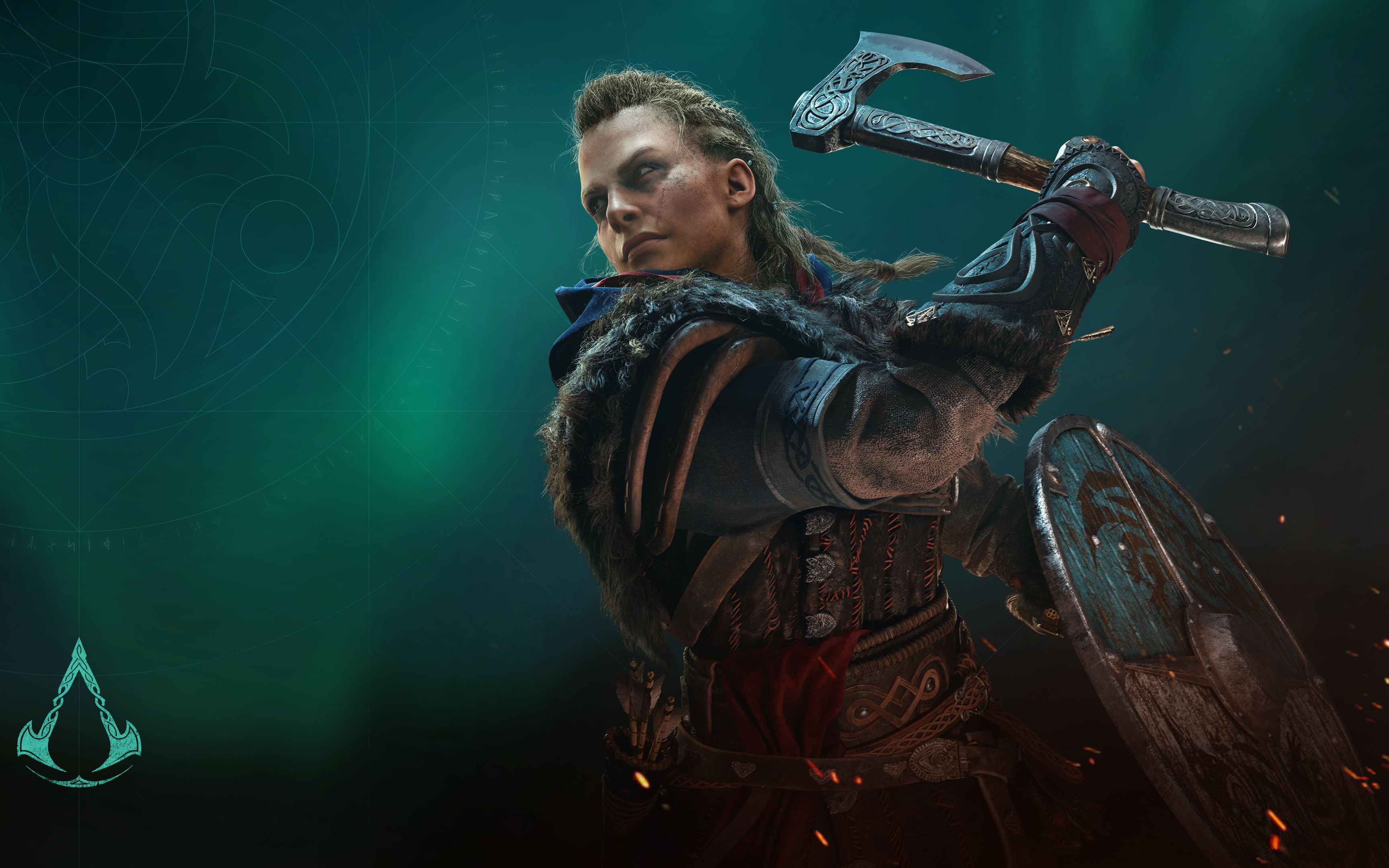 刺客信条英灵殿维京女武神成长剧情流程序章篇结束 现代剧情(困难)