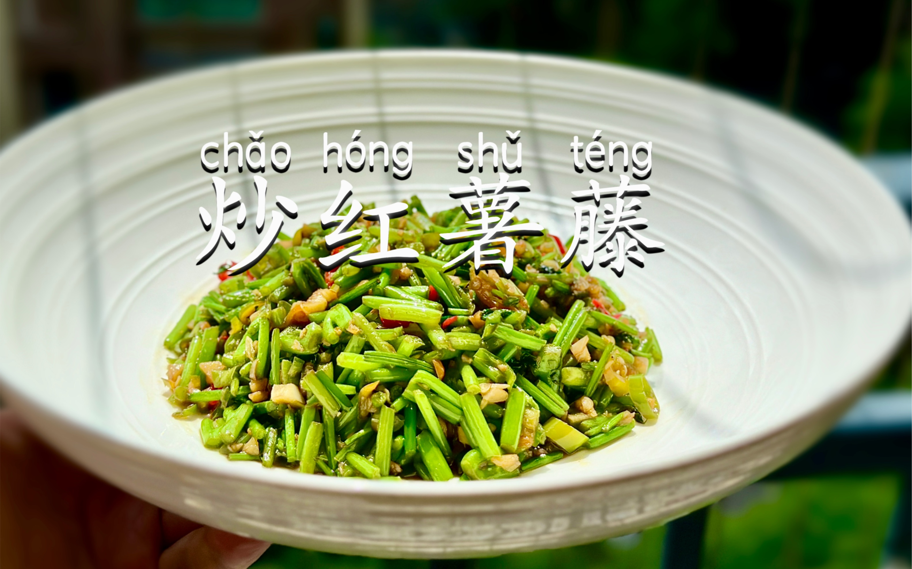【炒红薯藤】开胃下饭菜