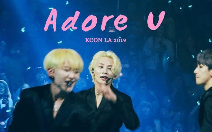 [图]【尹净汉】20190818 KCON LA  SEVENTEEN  '珍爱(Adore U)'  净汉4K Focus