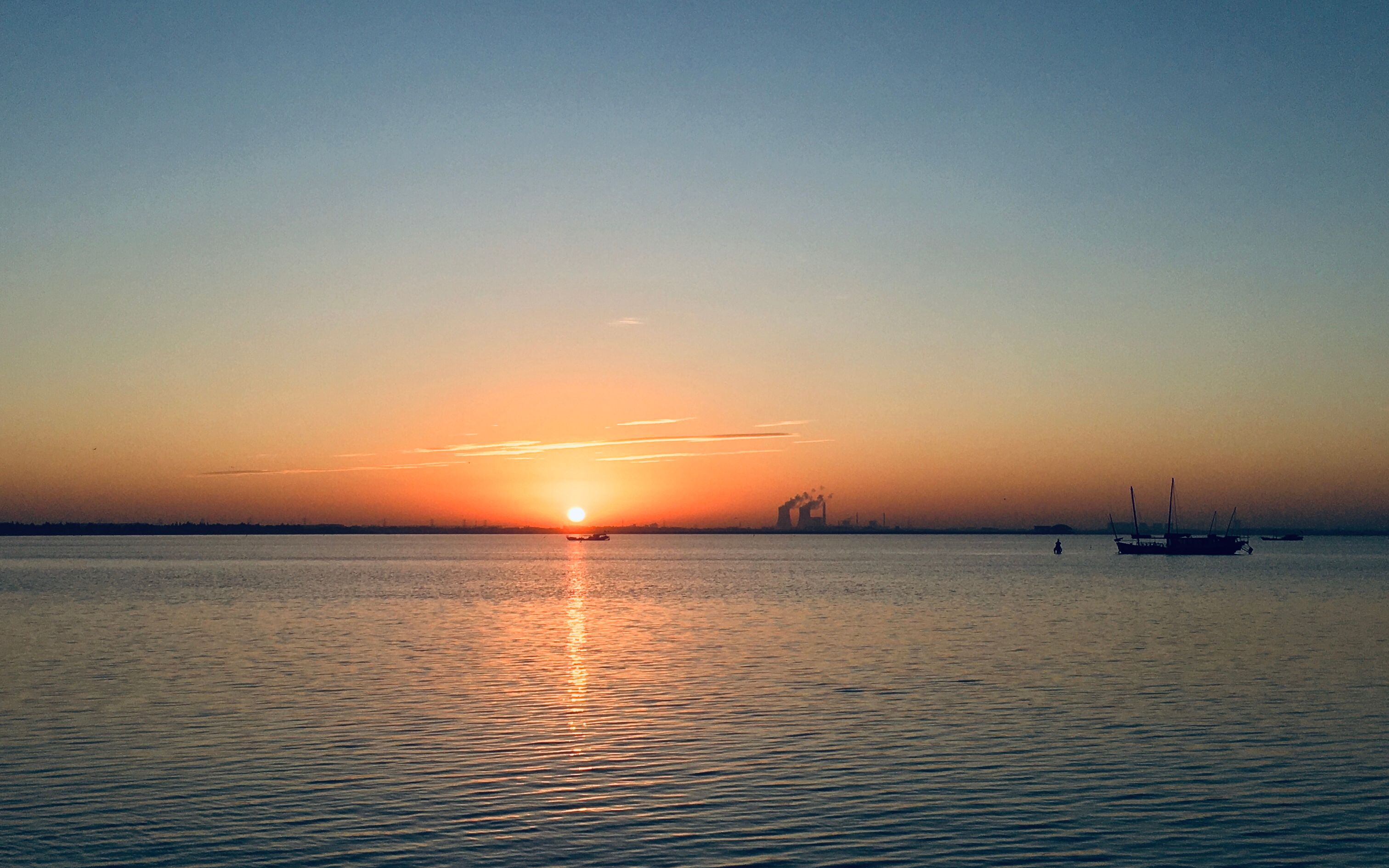 taihu lake sunrise 太湖日出 凌晨三点起床去太湖边看一次日出是种