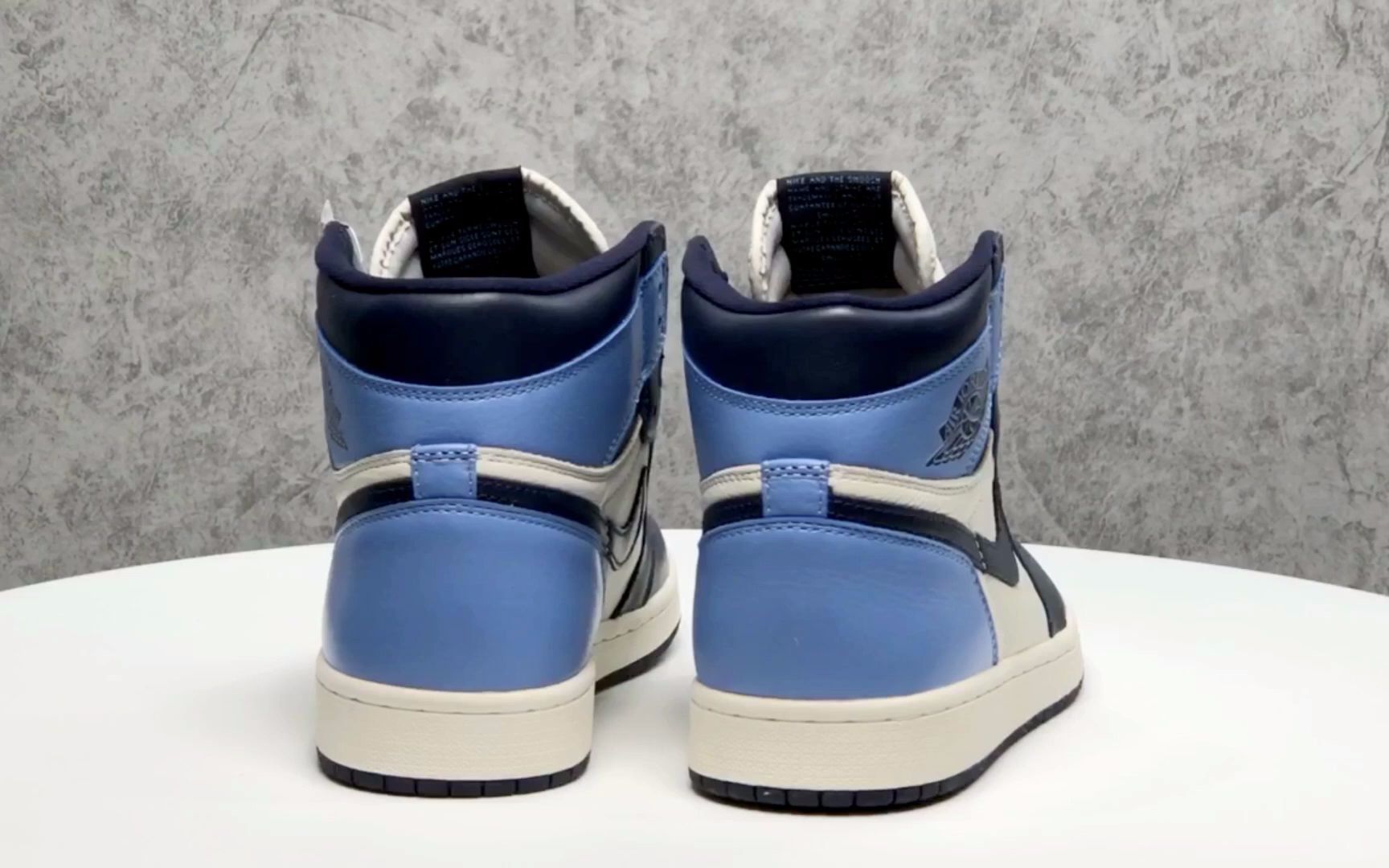 air jordan 1 obsidian 北卡蓝 黑曜石 555088-140