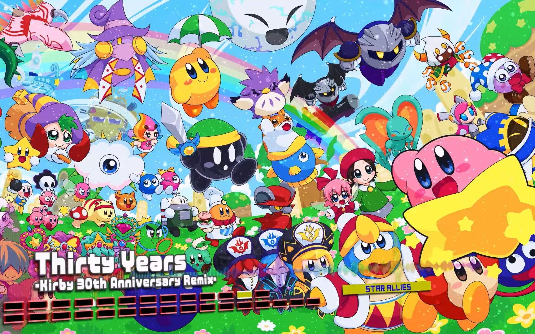 [图]【星之卡比ED曲组曲】Thirty Years -Kirby 30th Anniversary Remix-