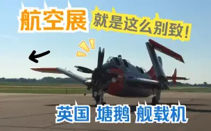 Download Video: 【航空展】冷战英国舰载反潜机 英国飞机颜值的又一力作！费利 Fairey  塘鹅 Gannet 螺旋桨，机身，折叠机翼，座舱，排气口，全部都太特别了！地面展示