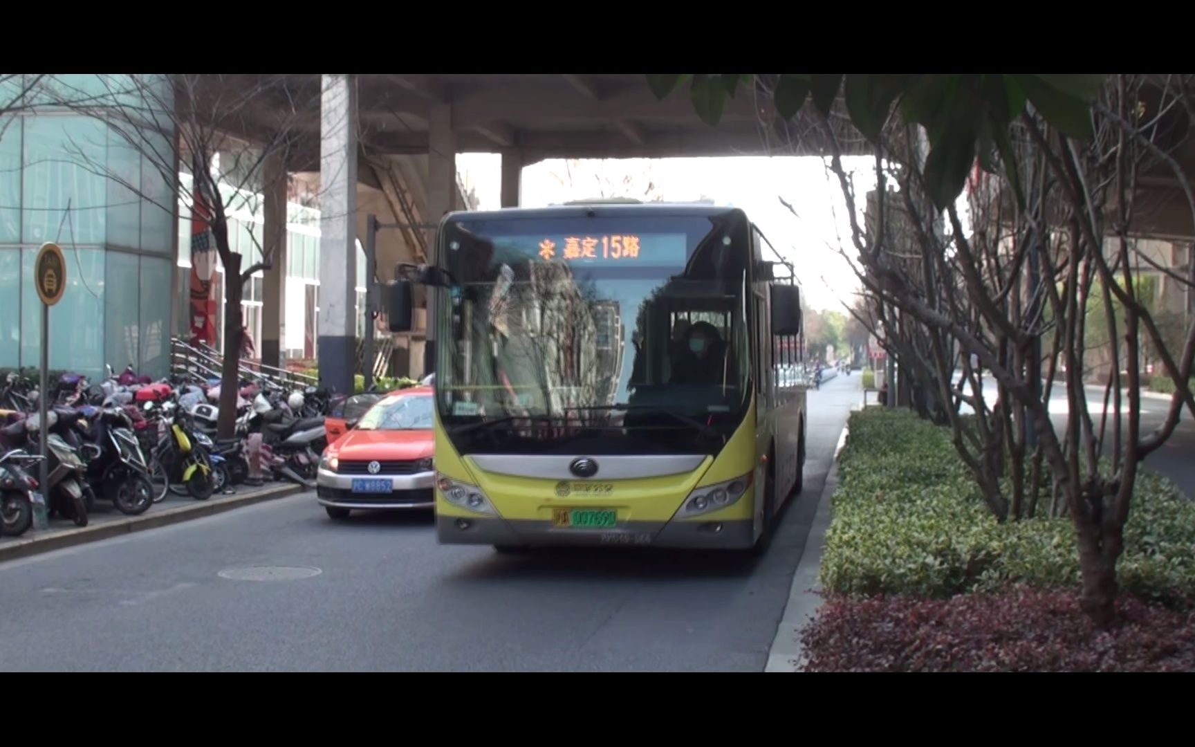 上海公交 嘉定公交 嘉定15路 zkd10-066