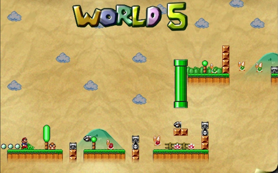 [图]【通关录像】Mario Forever 2: A Fabulous Space V1.0 World 5