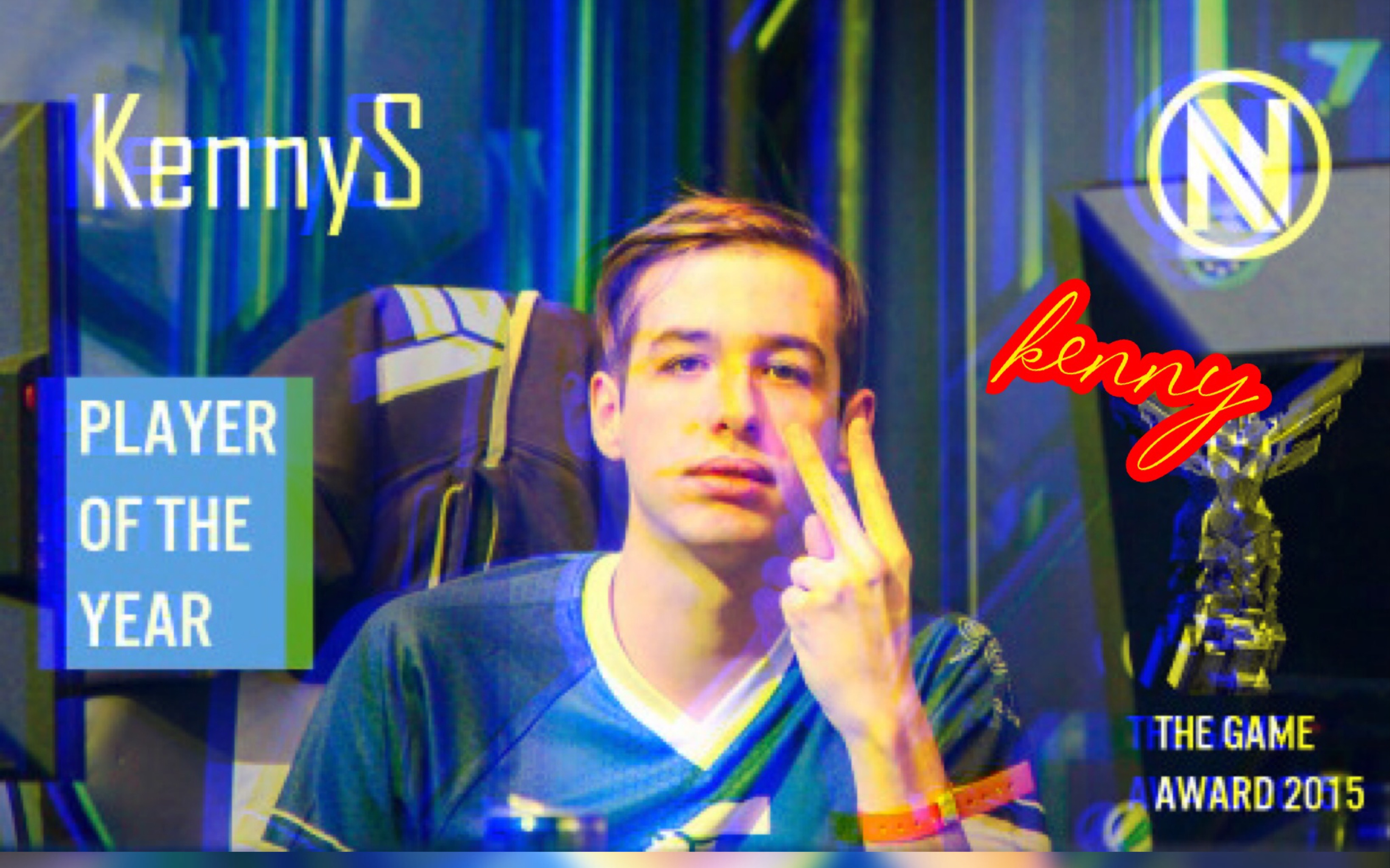 【csgo】"k神 "解说员爆粗口的天才狙神kennys,精彩击杀集锦!