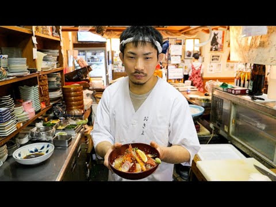 【日本美食】订单如潮的老字号鲜鱼餐厅,撑起市井男人的勇气早餐哔哩哔哩bilibili