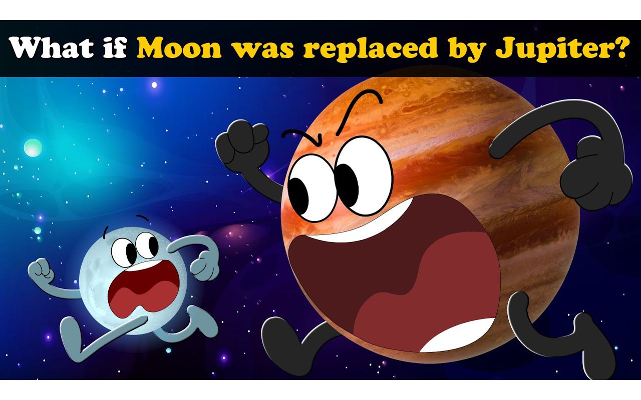 [图]What if Moon was replaced by Jupiter | It's AumSun Time