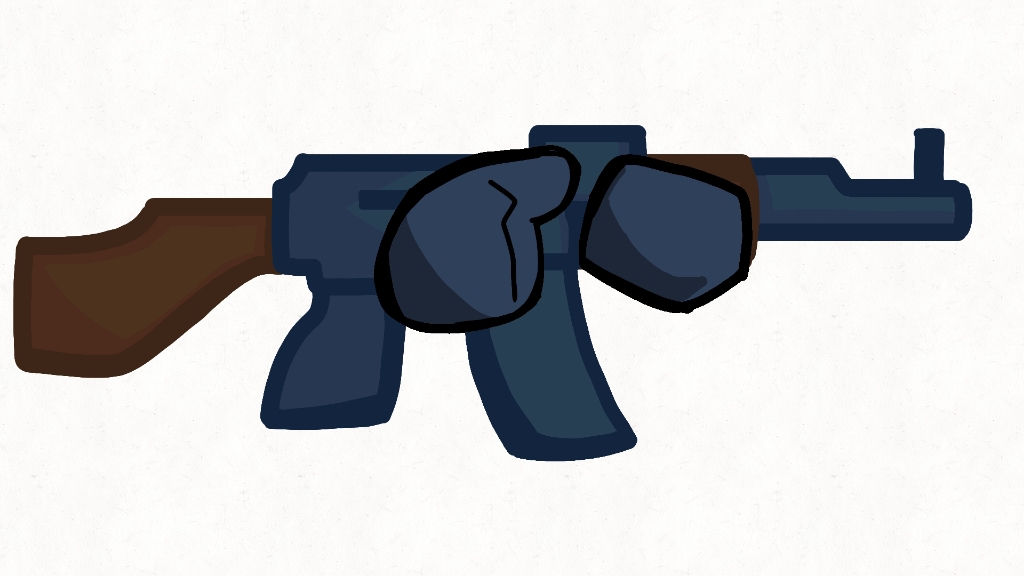 ak47枪amongus动画