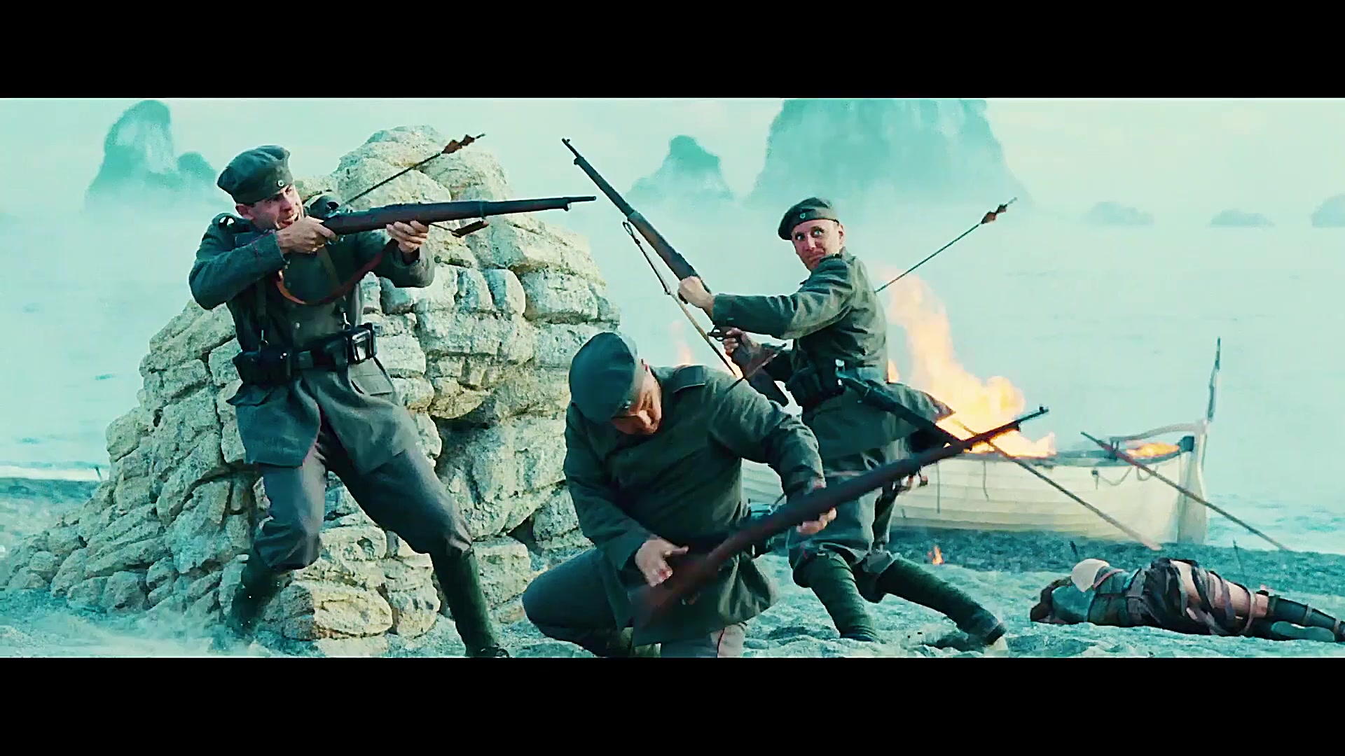 枪林弹雨中穿梭自如,你老婆战斗身姿太优美了,上战场必须带上她_哔哩