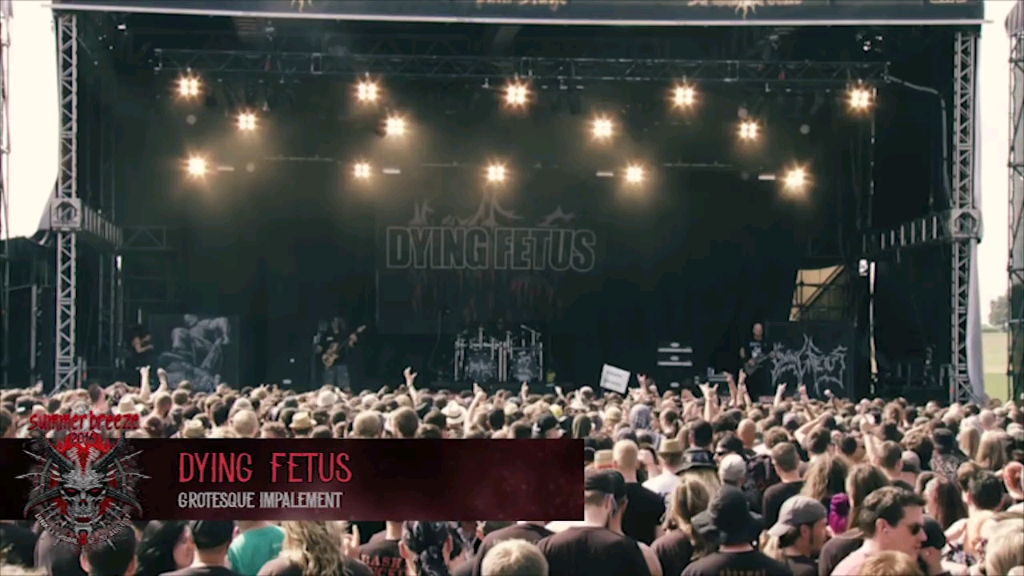 [图]Dying Fetus – Grotesque Impalement (LIVE @ Summer Breeze Open Air 2016)