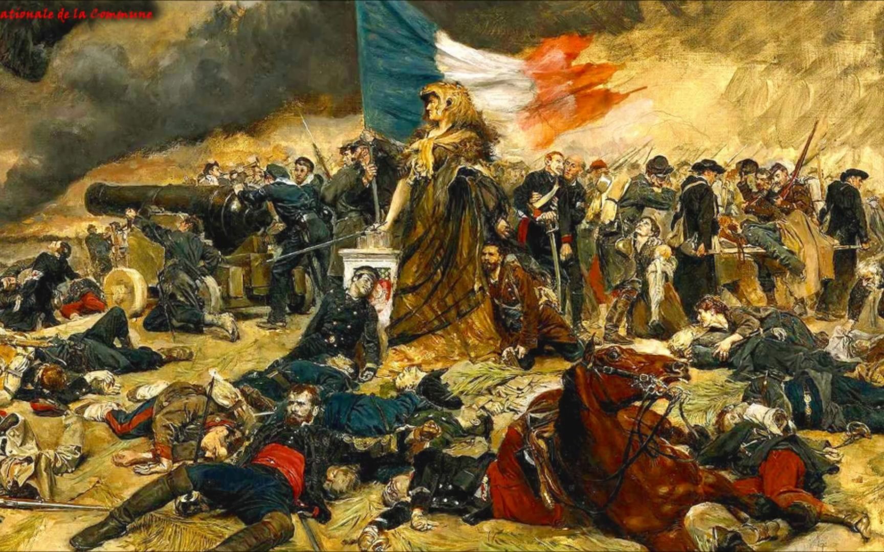 法国起义油画图片