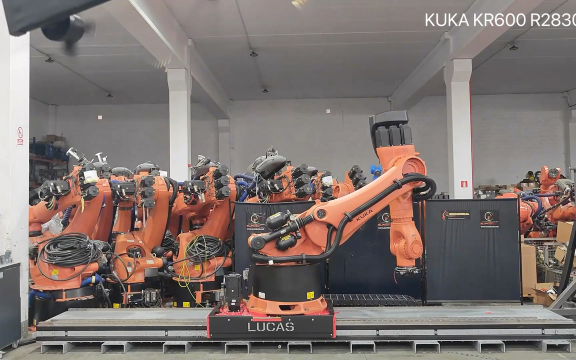 库卡机器人kuka kr600 r2830 码跺机器人 搬运机器人 机器整机