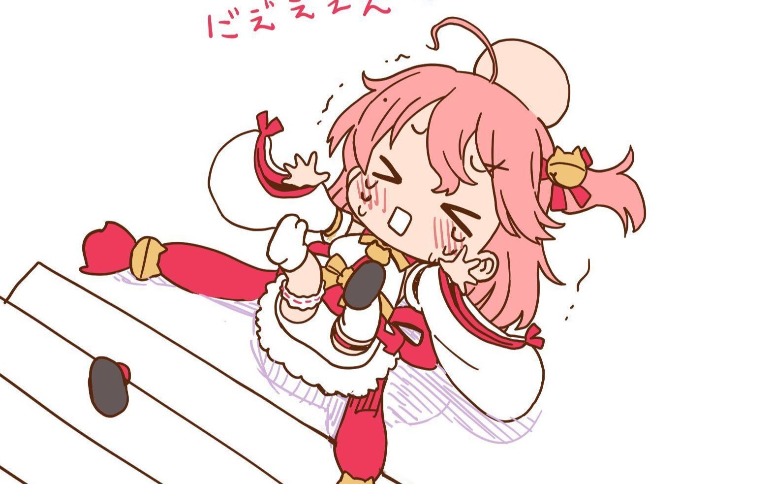 樱巫女さくらみこ跳马十次的miko居然露出了